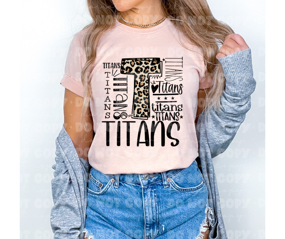 Titans Leopard *DREAM TRANSFER* DTF