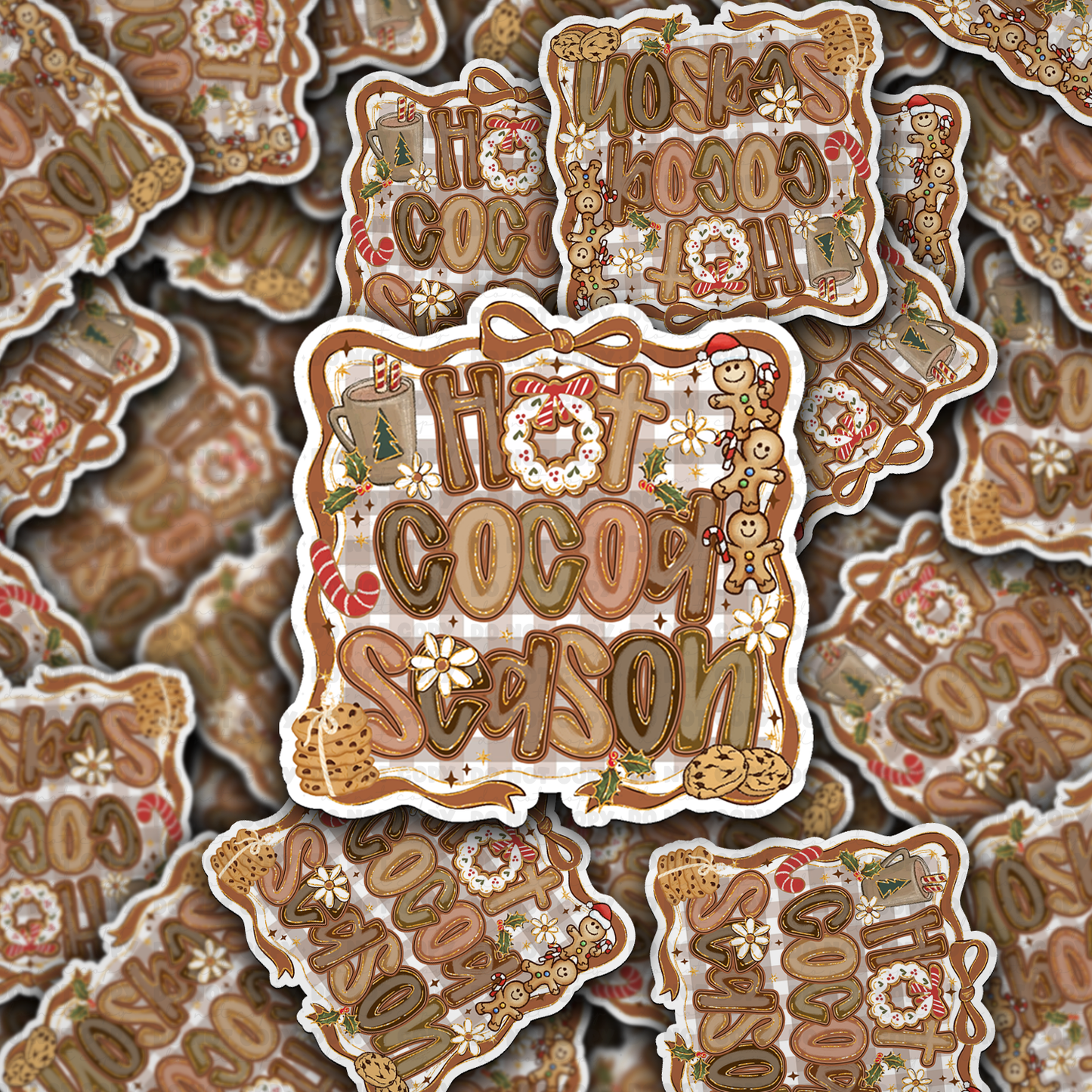 DS 2277 - Hot cocoa season Die Cut Sticker