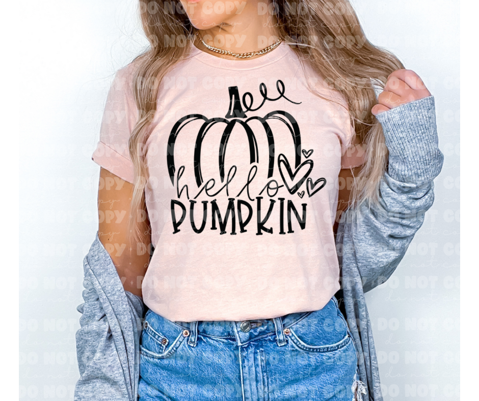 Hello Pumpkin *DREAM TRANSFER* DTF