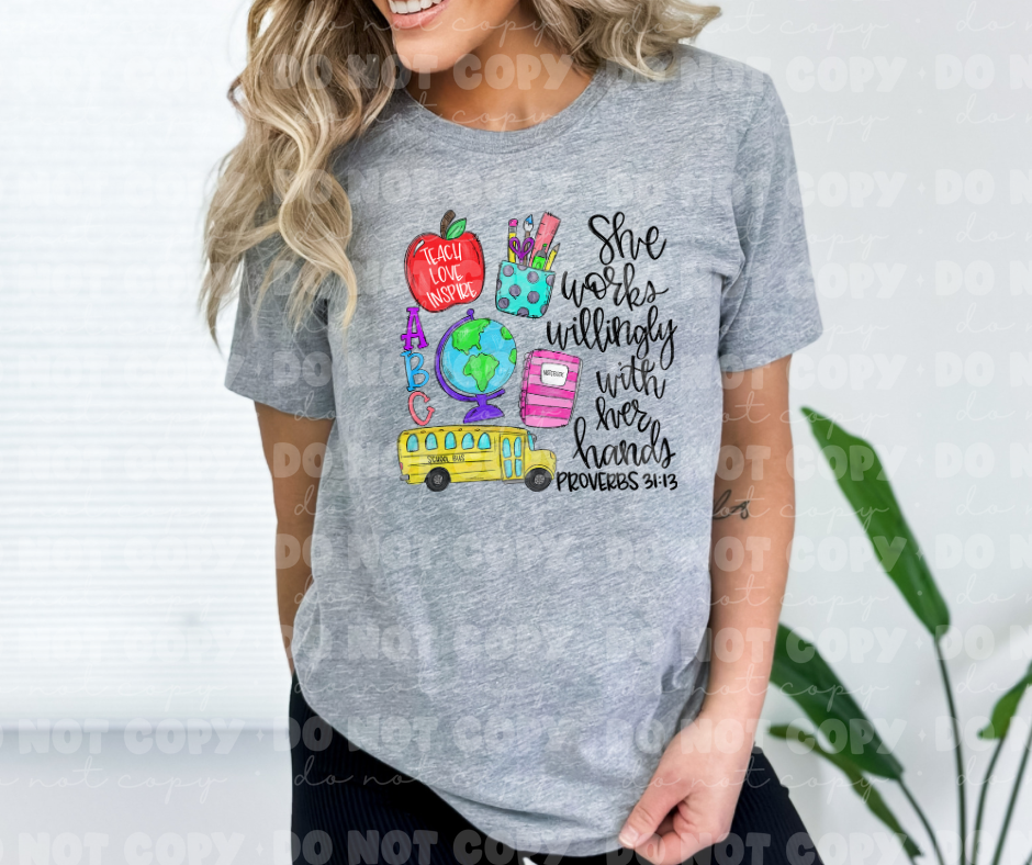 Teach Love Inspire *DREAM TRANSFER* DTF