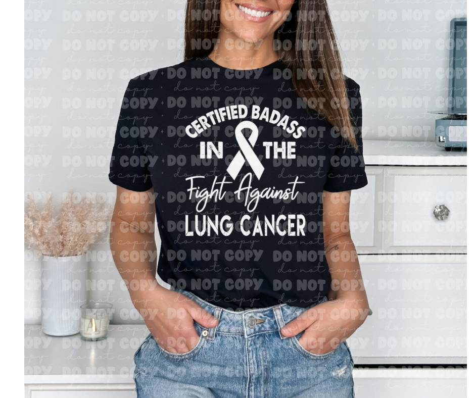 Certified Badass in the fight against Lung Cancer *DREAM TRANSFER* DTF