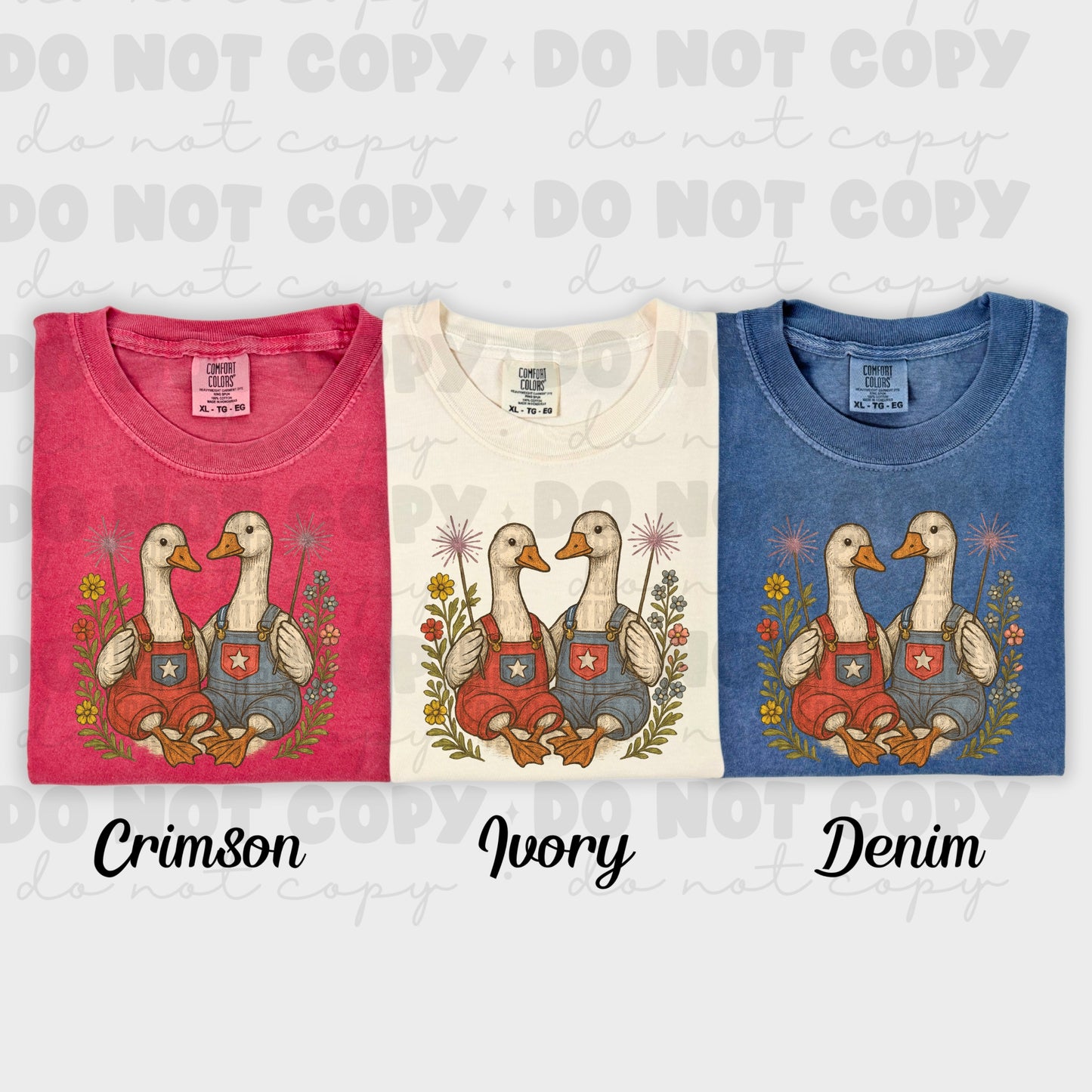 5954 - American Geese *DTF Transfer