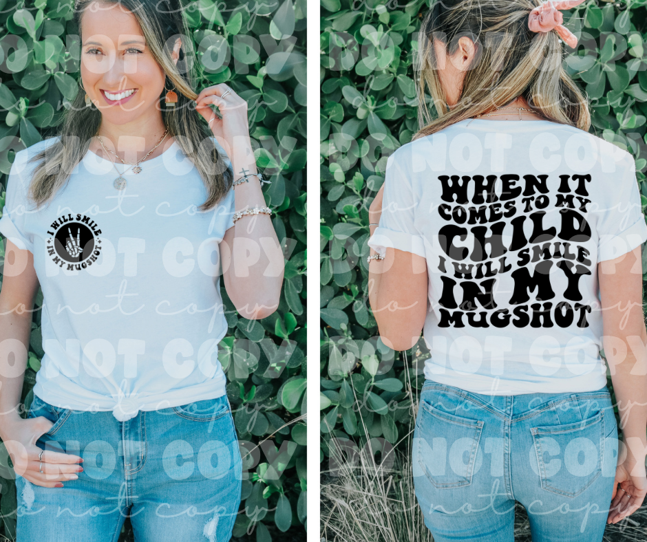 When it comes to my child front and back set *DREAM TRANSFER* DTF