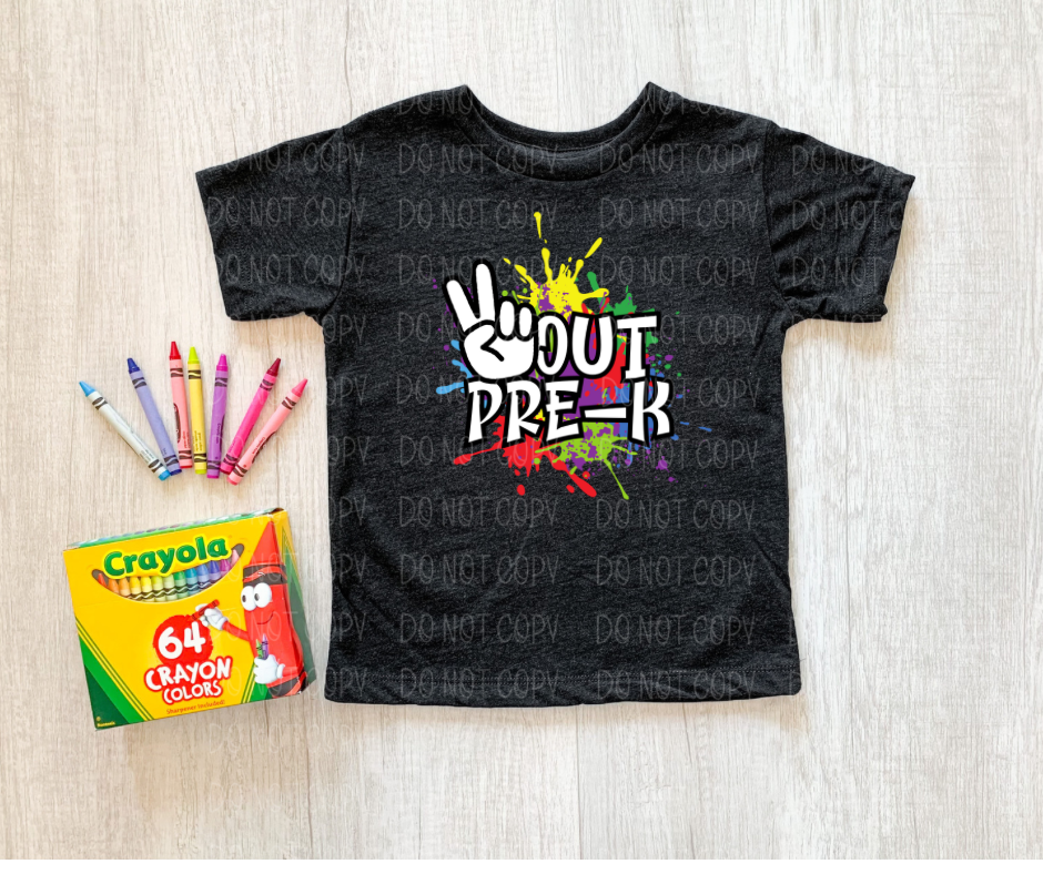 Peace Out Pre-K *DREAM TRANSFER* DTF
