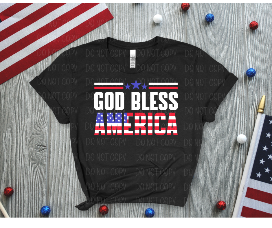 God Bless America *DREAM TRANSFER* DTF