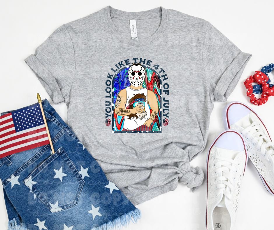 You look like the 4th of July face mask *DREAM TRANSFER* DTF