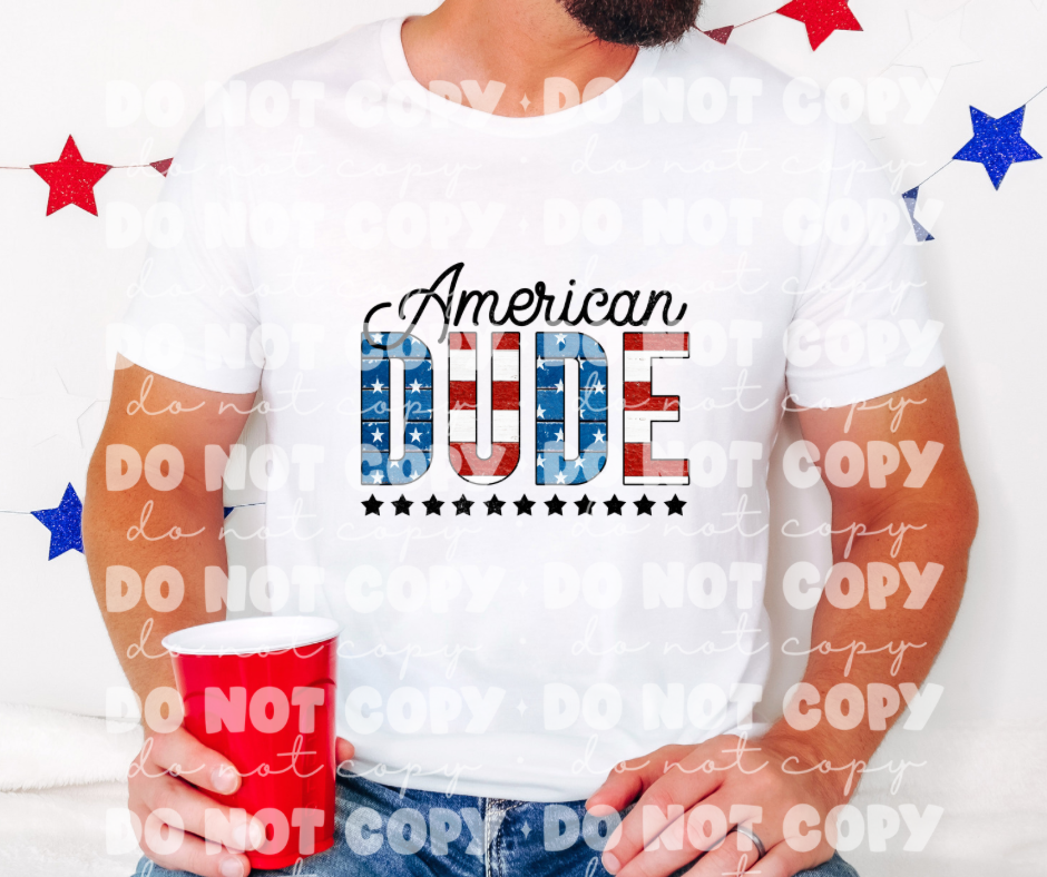 American Dude *DREAM TRANSFER* DTF