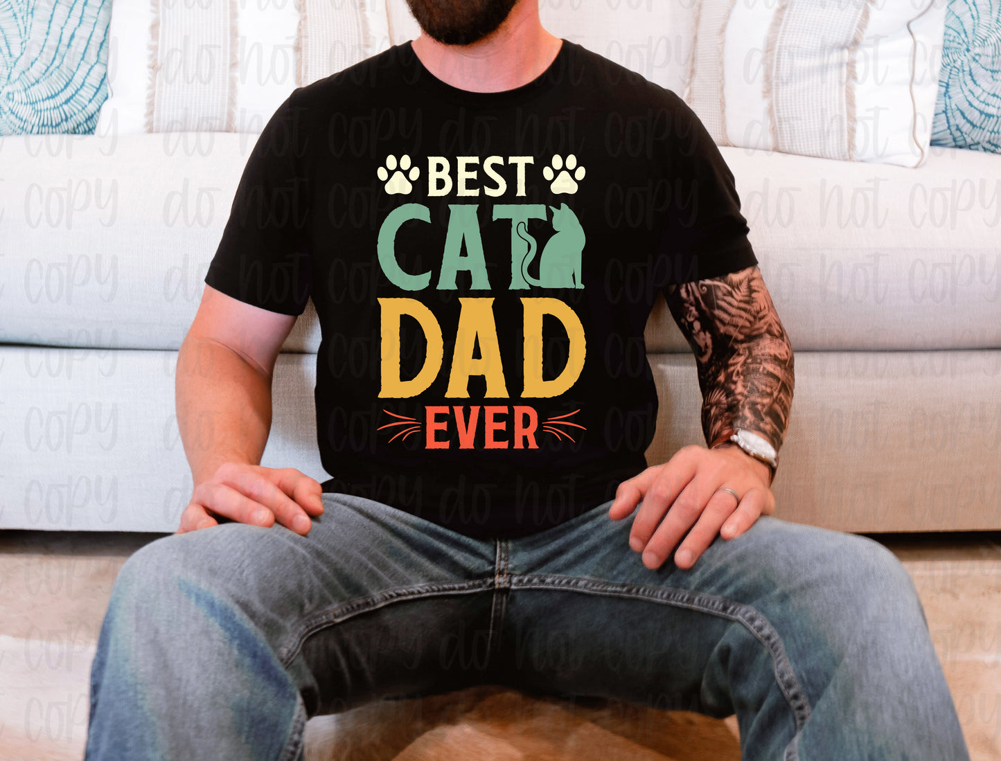Best cat dad ever *DREAM TRANSFER* DTF