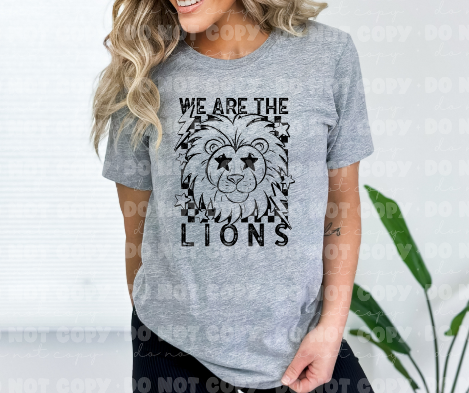 We are the Lions *DREAM TRANSFER* DTF