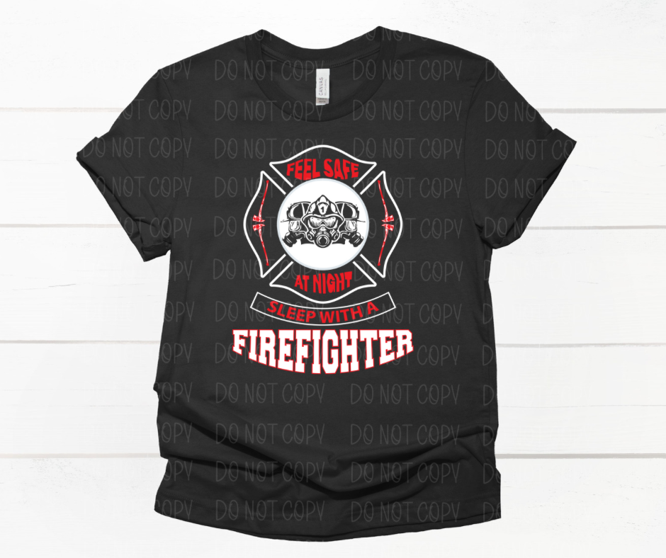 Feel Safe at Night Sleep with a firefighter *DREAM TRANSFER* DTF