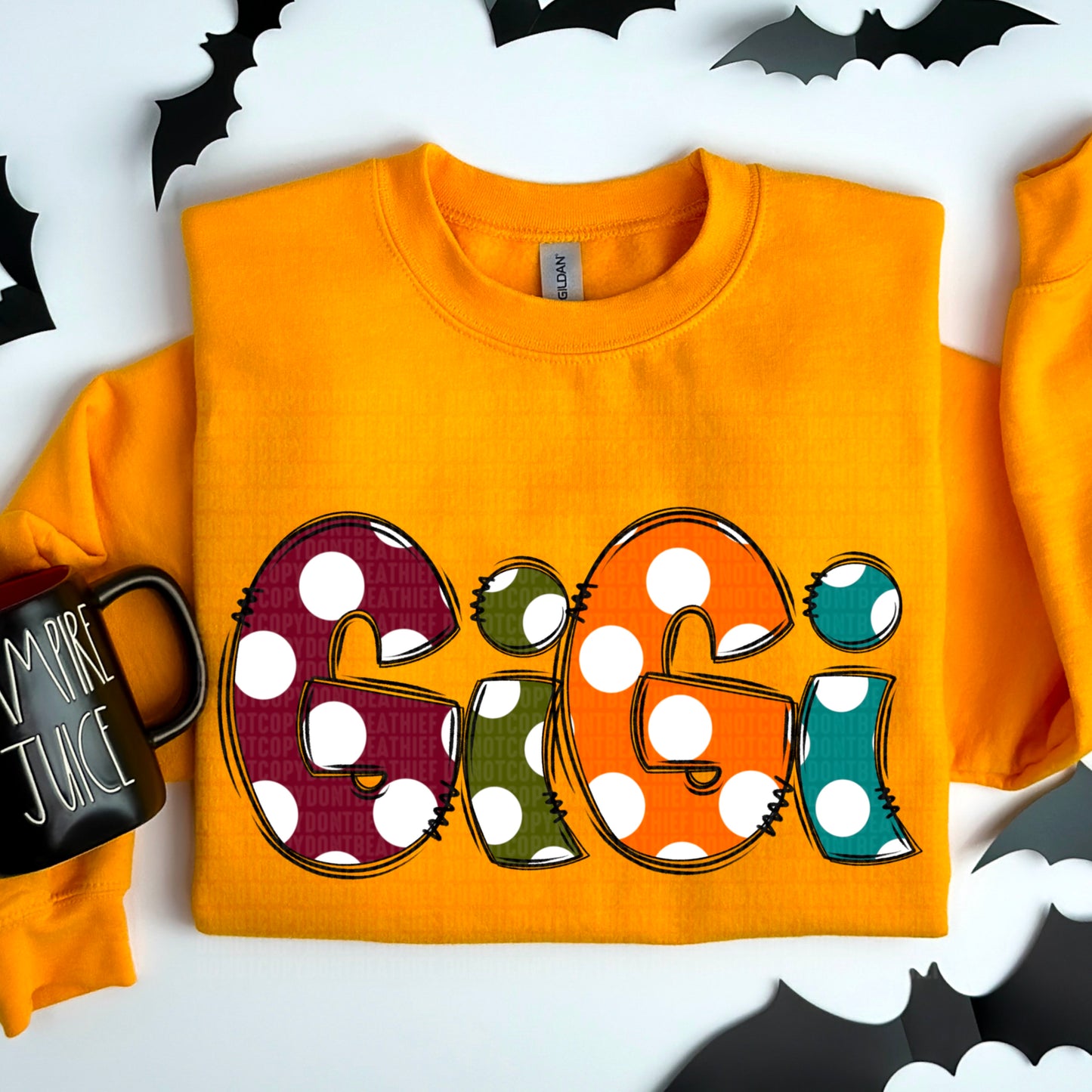 4715 Gigi fall polka dots *DREAM TRANSFER*