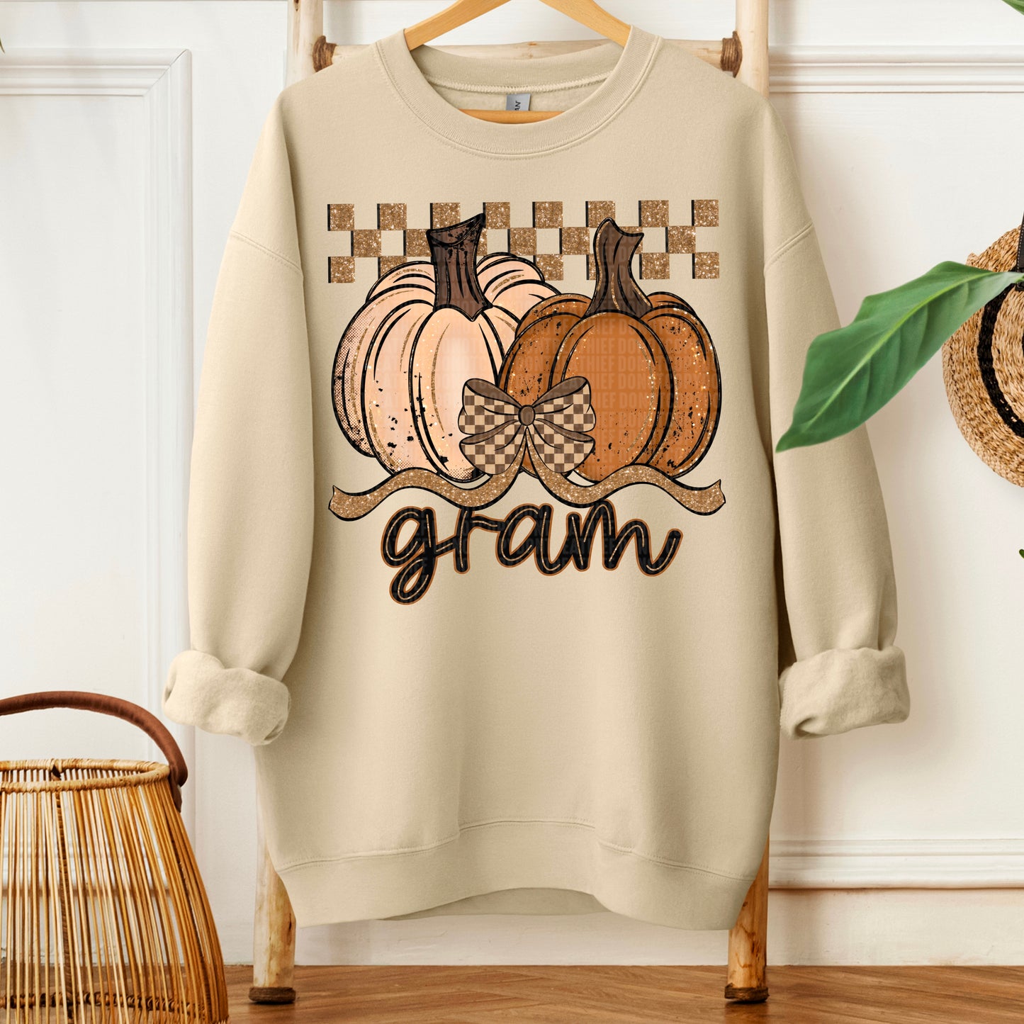 6353 - Gram Fall pumpkins * DTF Transfer
