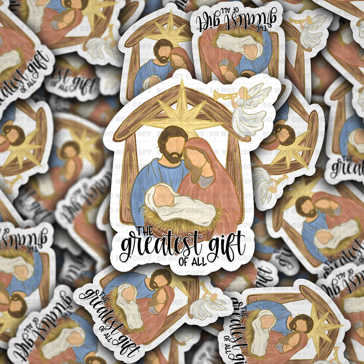 DC 2235 - The greatest gift of all Die Cut Sticker