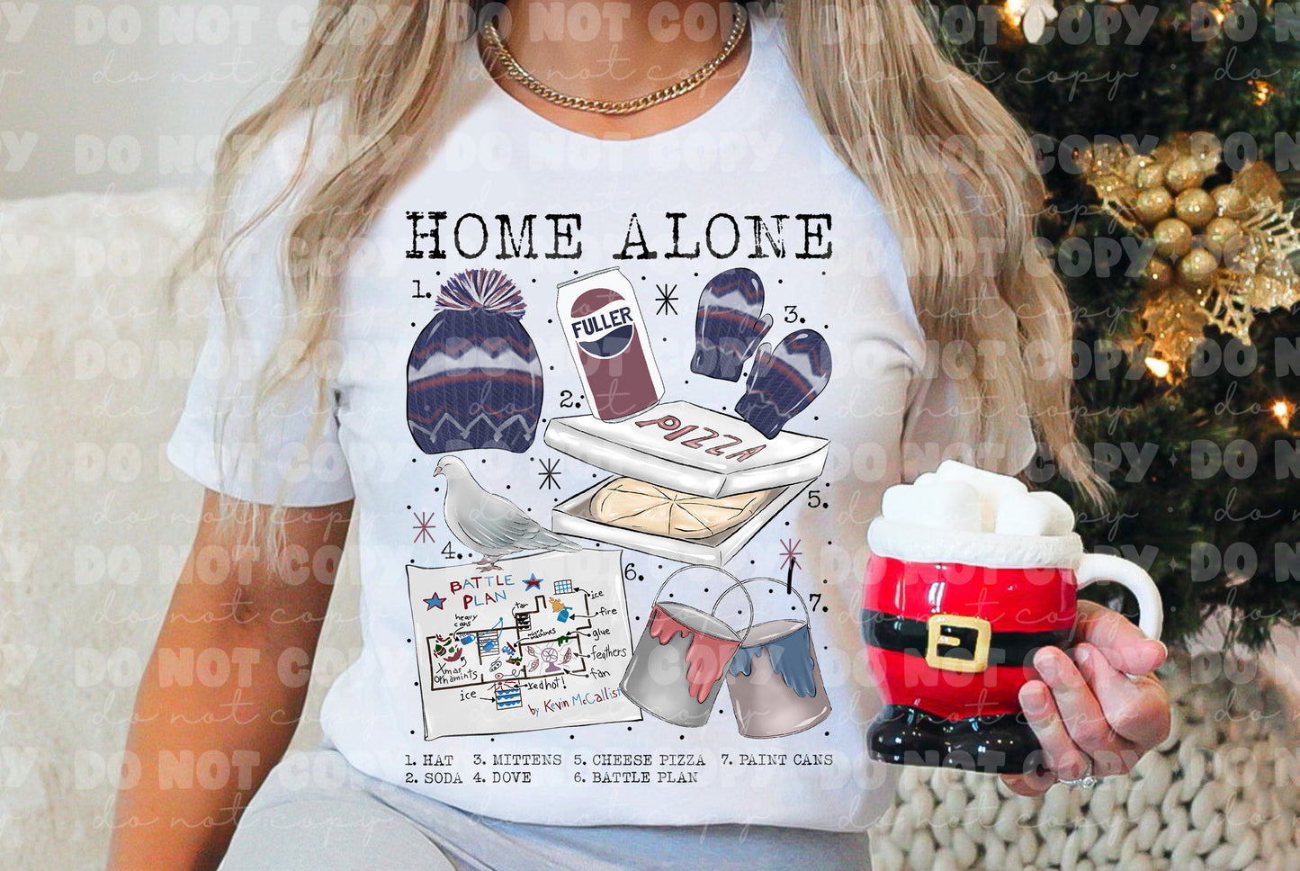 Home mitten hat chart *DREAM TRANSFER* DTF