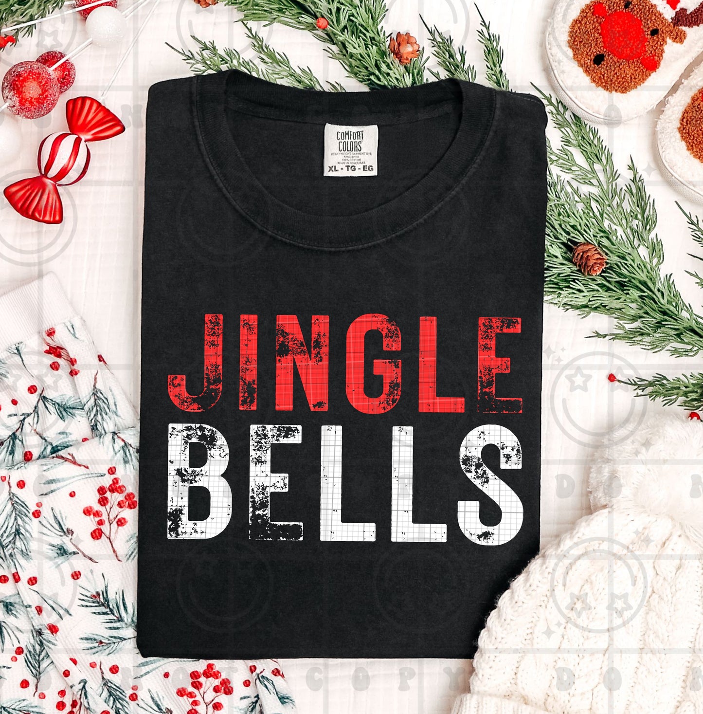 6548 -Jingle Bells *DTF Transfer