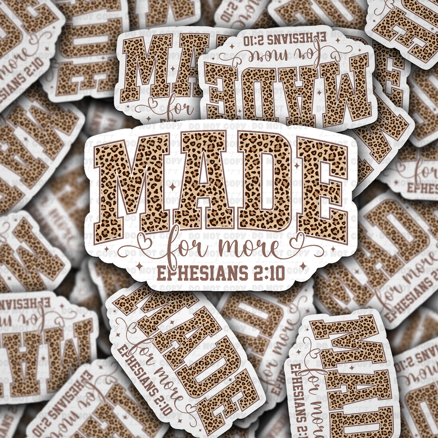 DC 2238 - Made for more Die Cut Sticker