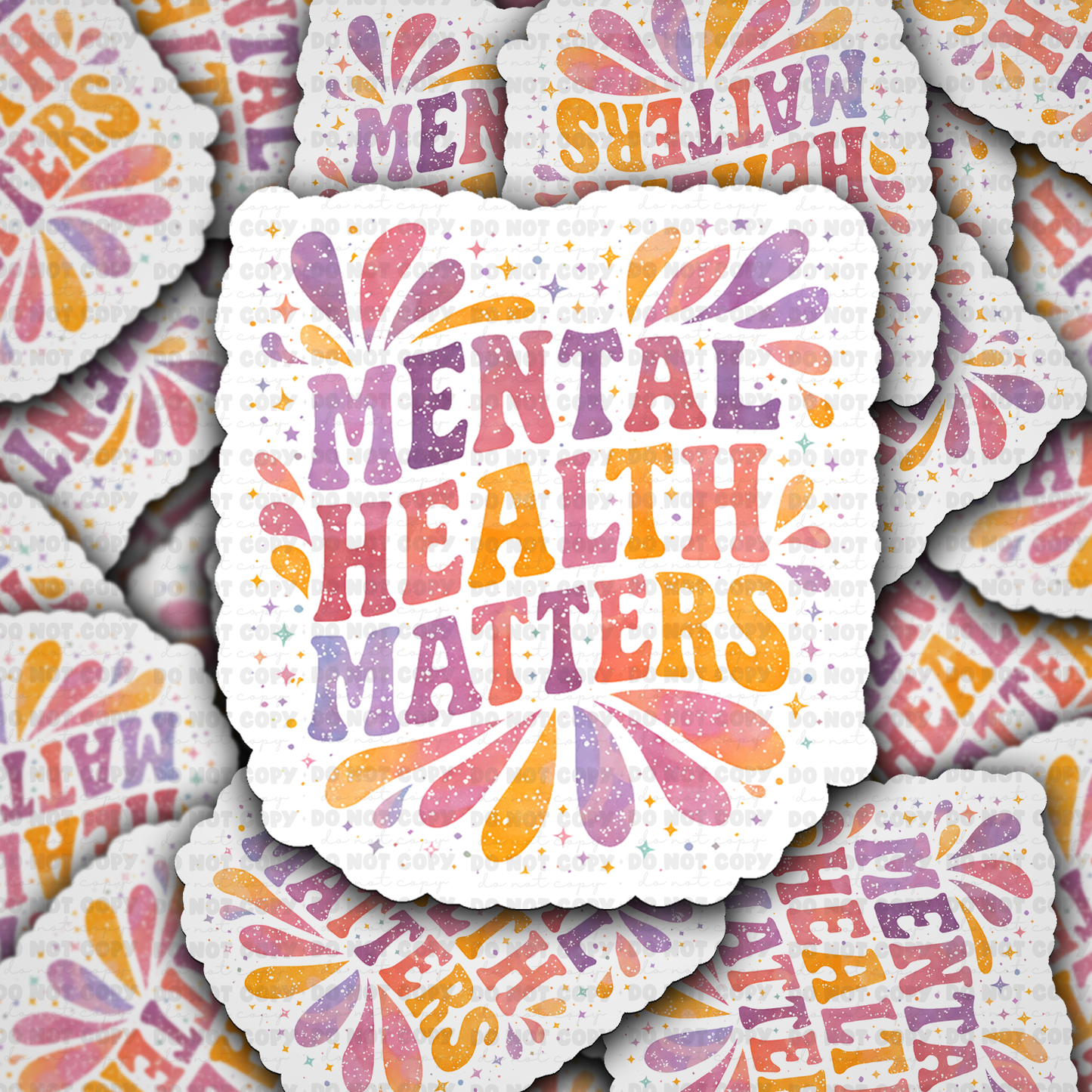 DS 3013 - Mental Health Matters Die Cut sticker