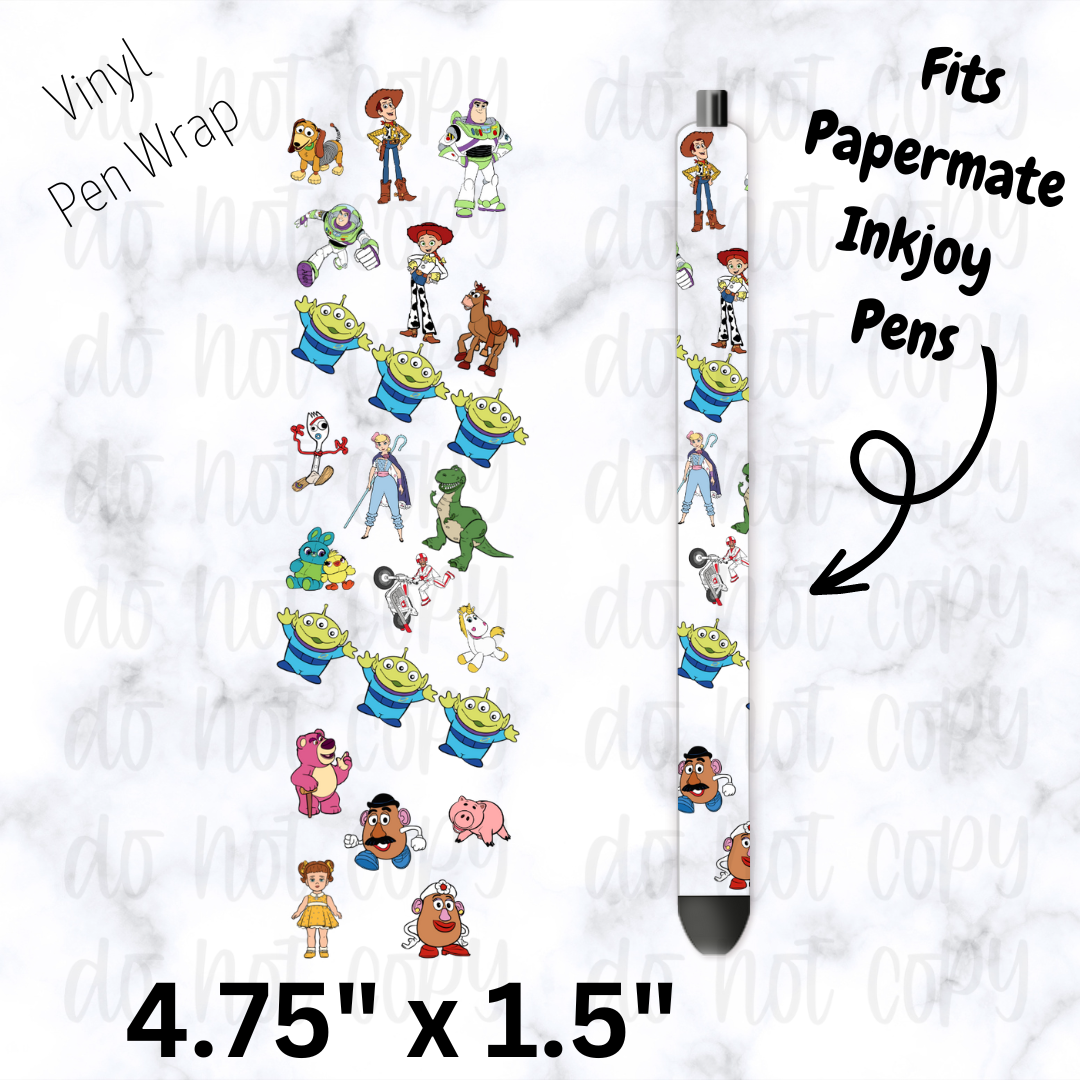 Toy doodles 2 Pen Wrap