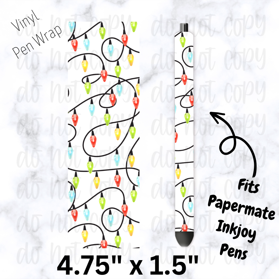pw192 Christmas Light Pen Wrap
