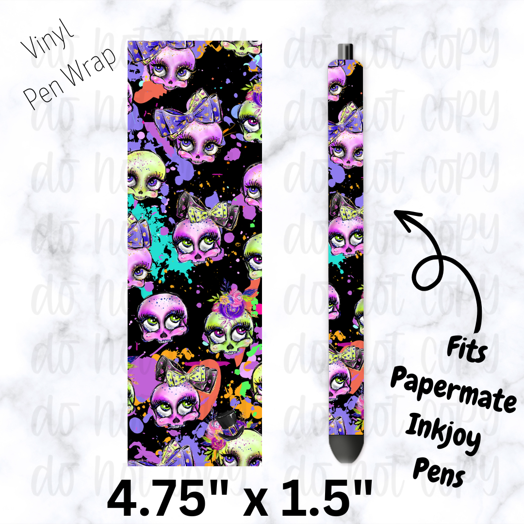 pw200 Creepy Neon Pen Wrap