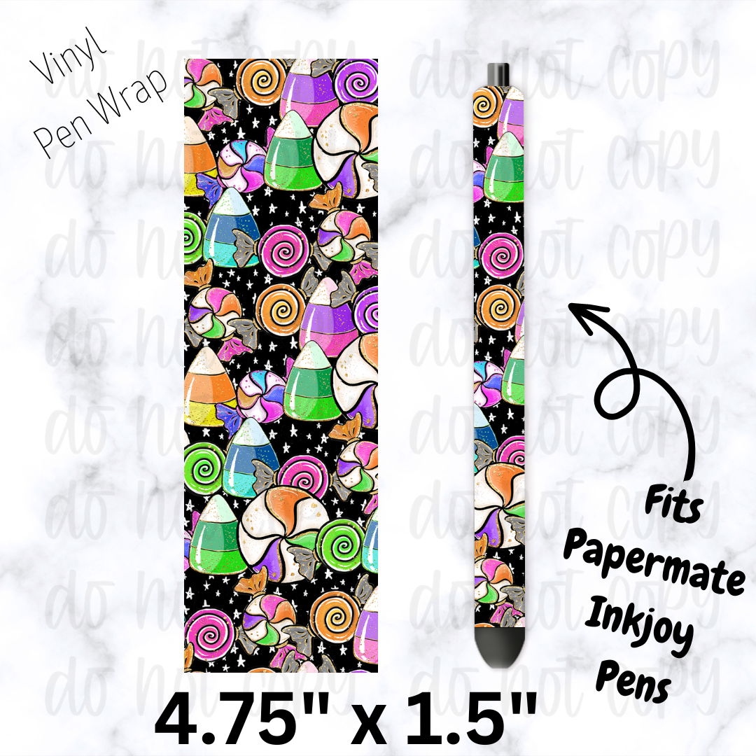 pw210 Neon Candy Corn Pen Wrap