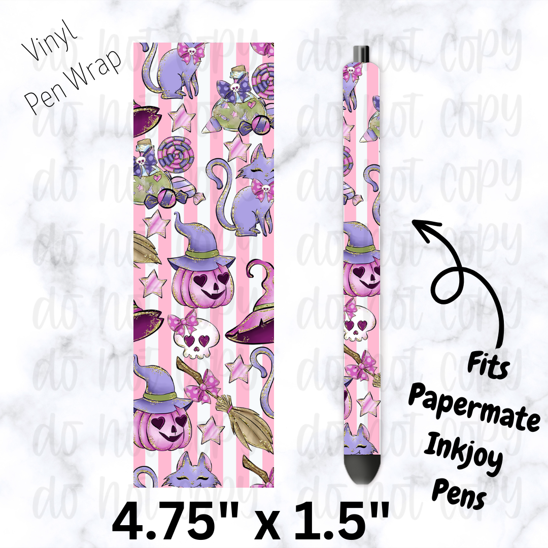 pw226 Pastel Halloween Pen Wrap
