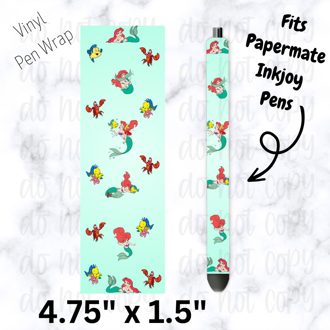 Mermaid Pen Wrap
