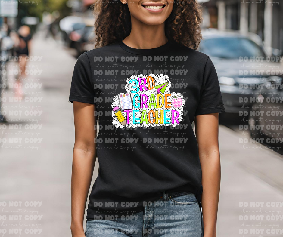 4279 3rd grade teacher *DREAM TRANSFER* DTF