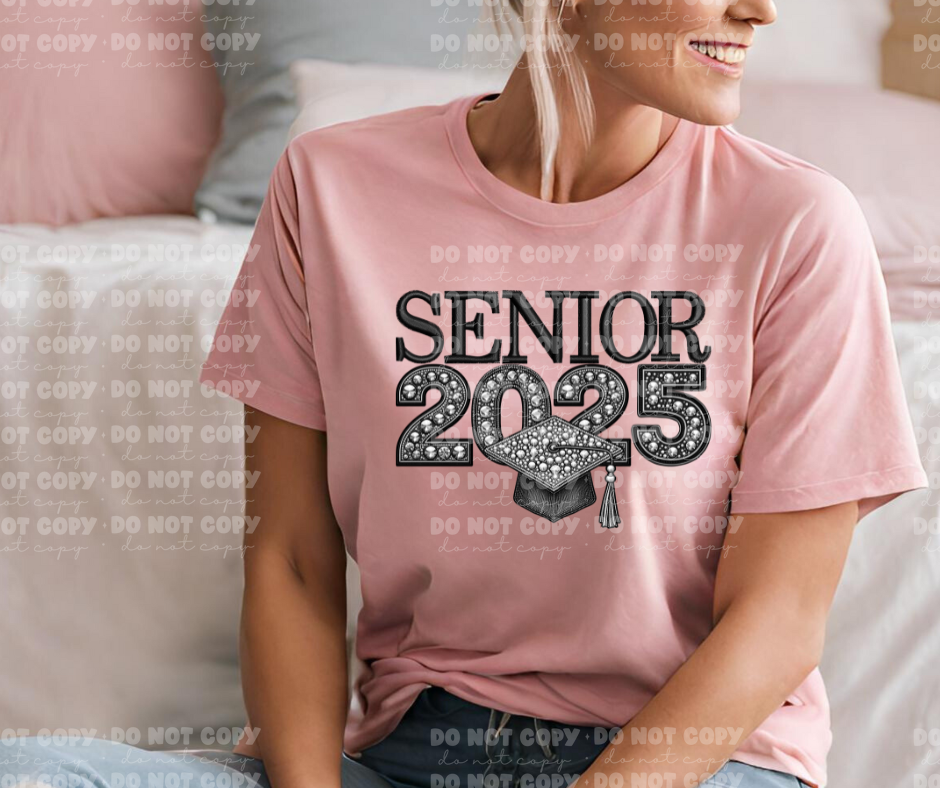 4288 Senior 2025 Faux Rhinestone *DREAM TRANSFER* DTF