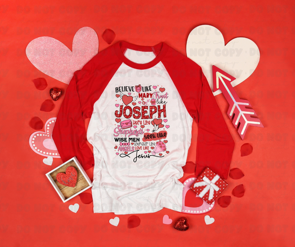 3200 Believe like Mary love like Jesus *DREAM TRANSFER* DTF