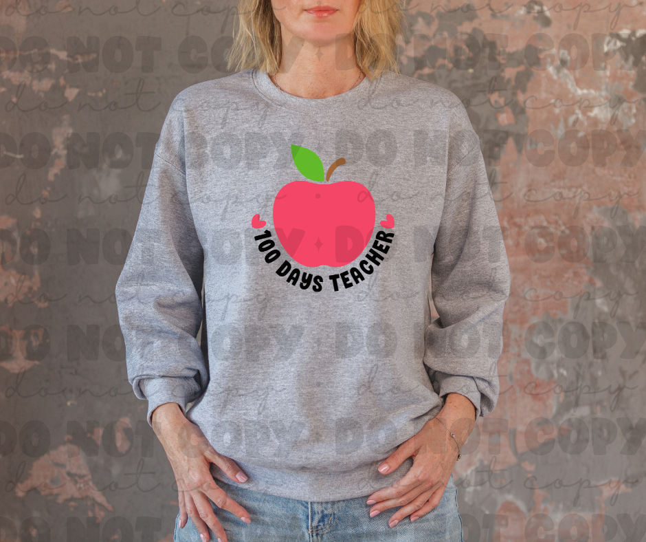 3300 100 days teacher*DREAM TRANSFER* DTF