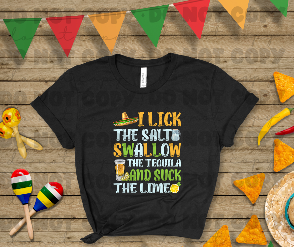 3720 I lick the salt DREAM TRANSFER* DTF