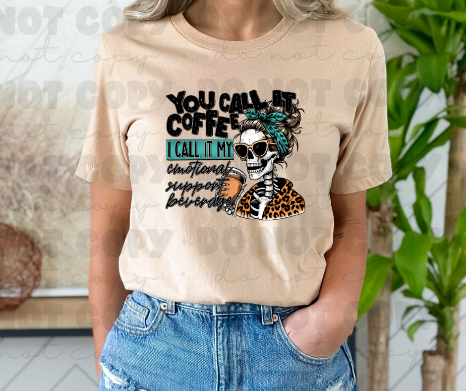 3886 You Call It Coffee DREAM TRANSFER* DTF