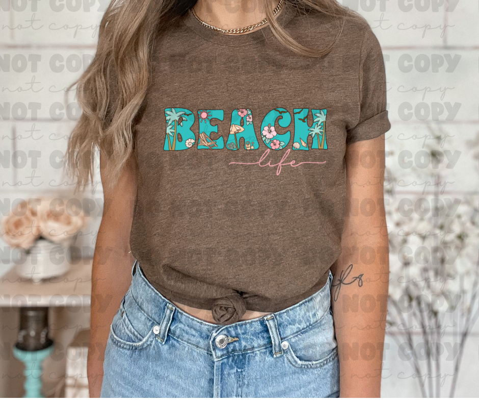 3926 Beach Life DREAM TRANSFER* DTF
