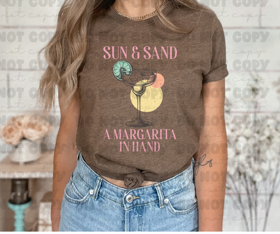 3925 Sun and Sand Margarita DREAM TRANSFER* DTF