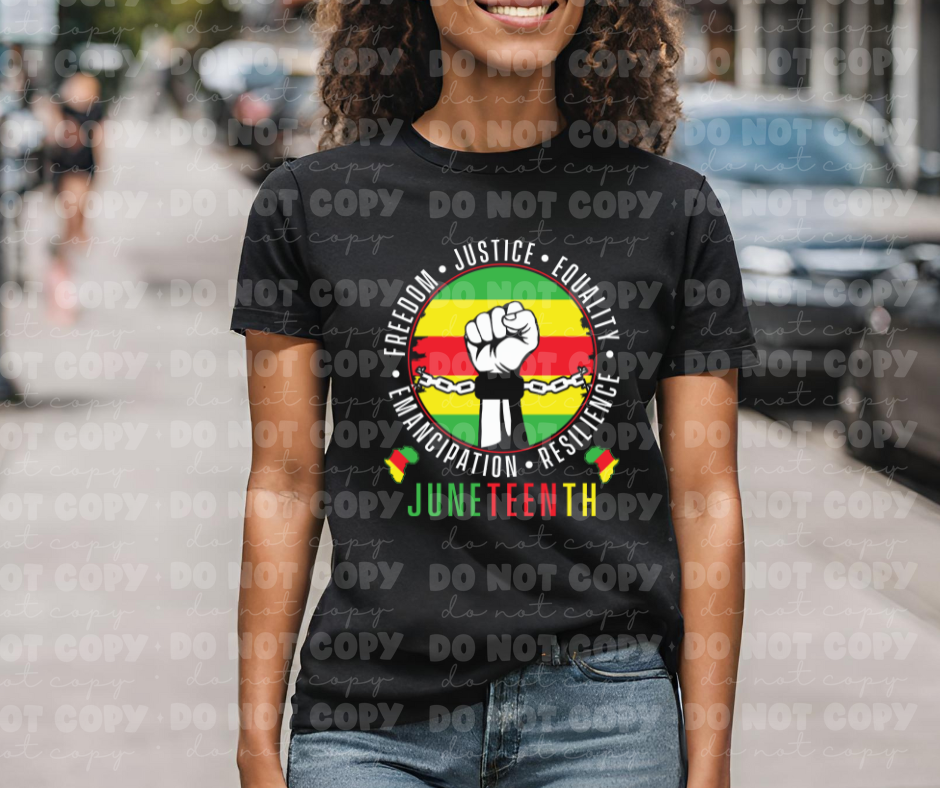 4002 Juneteenth Freedom Justice equality *DREAM TRANSFER* DTF