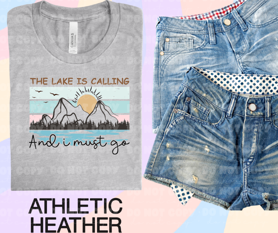 4040 The Lake is calling Sunrise *DREAM TRANSFER* DTF