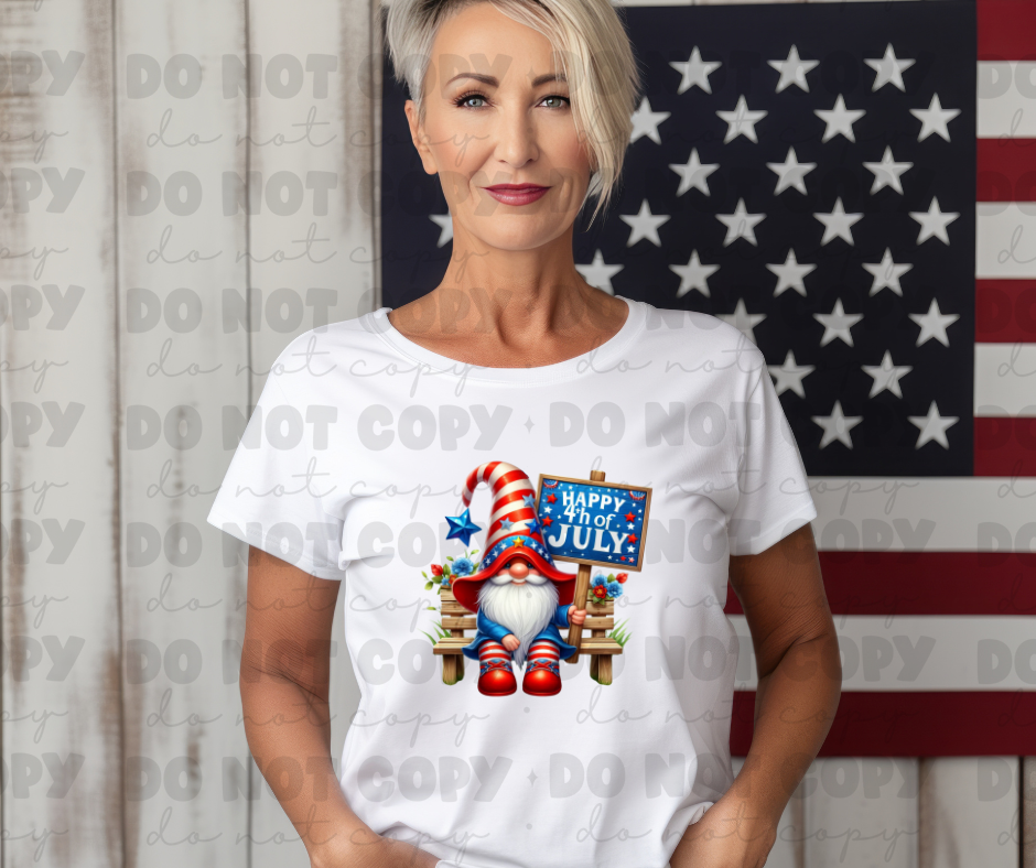 4101 4th of July Gnome *DREAM TRANSFER* DTF