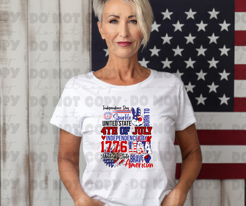 4115 4th of July *DREAM TRANSFER* DTF