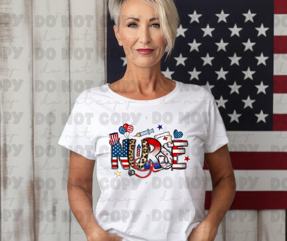 4118 Nurse 4th July *DREAM TRANSFER* DTF