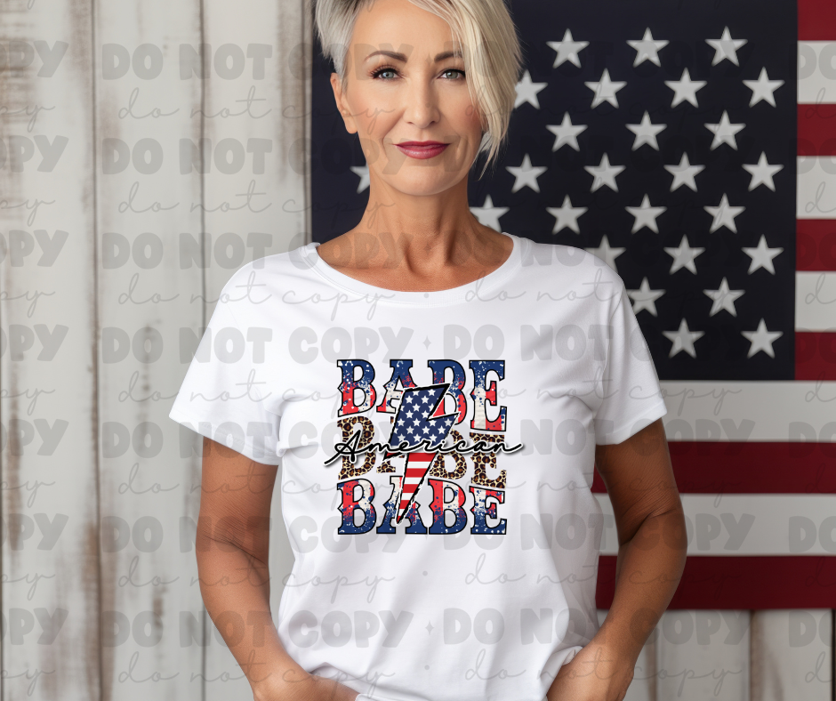 4119 American Babe *DREAM TRANSFER* DTF