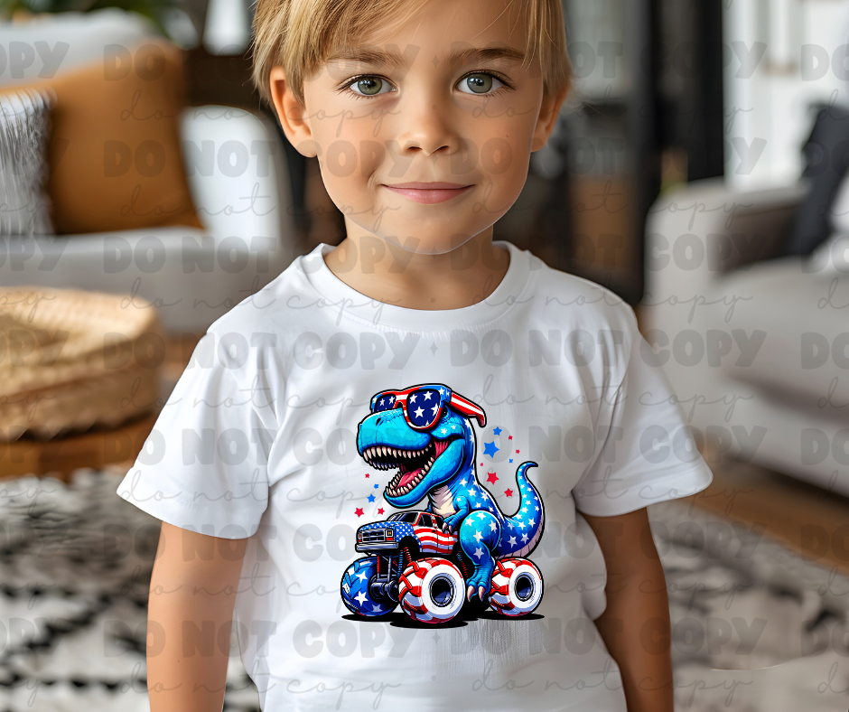 4121 T-Rex Riding Monster Truck *DREAM TRANSFER* DTF