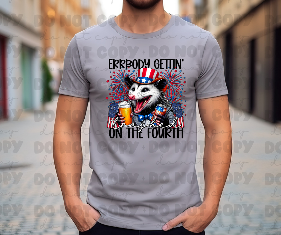 4128 Gettin Trashed 4th *DREAM TRANSFER* DTF