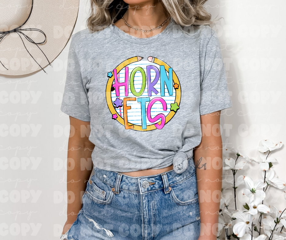 4550 Hornets Pencil and Paper *DREAM TRANSFER*