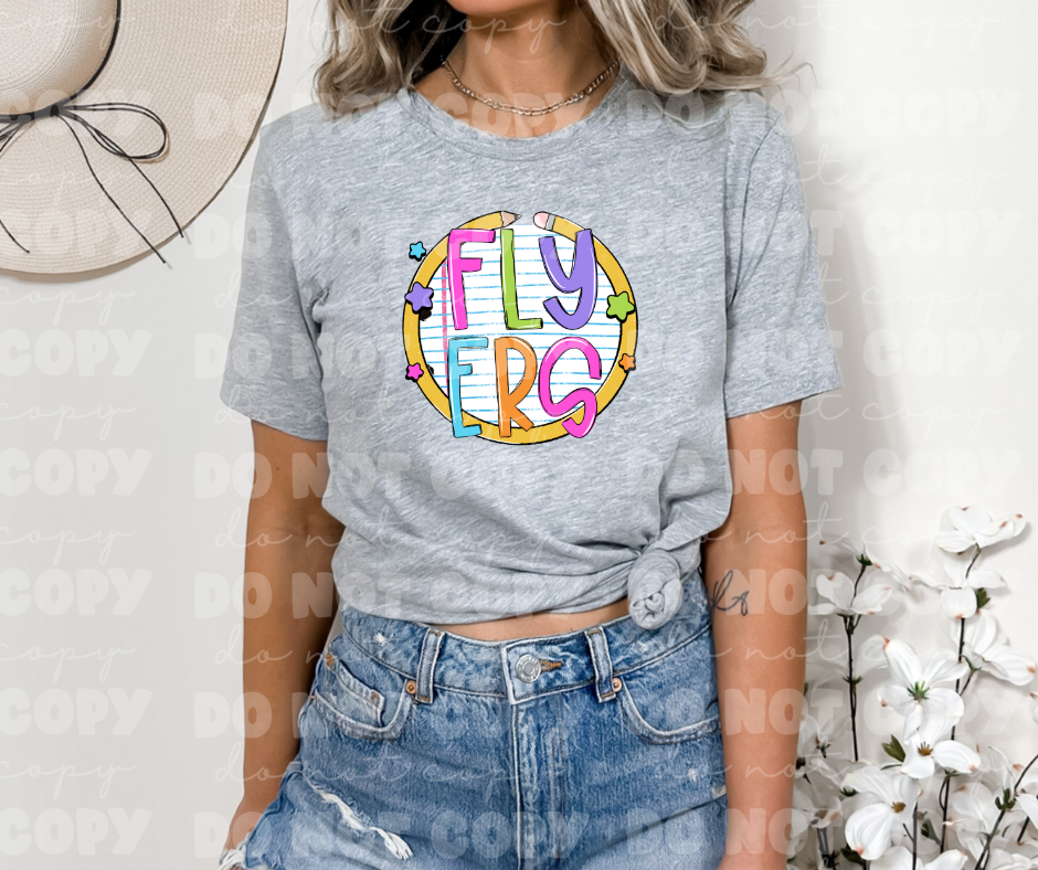 4552 Flyers paper and pencil *DREAM TRANSFER*