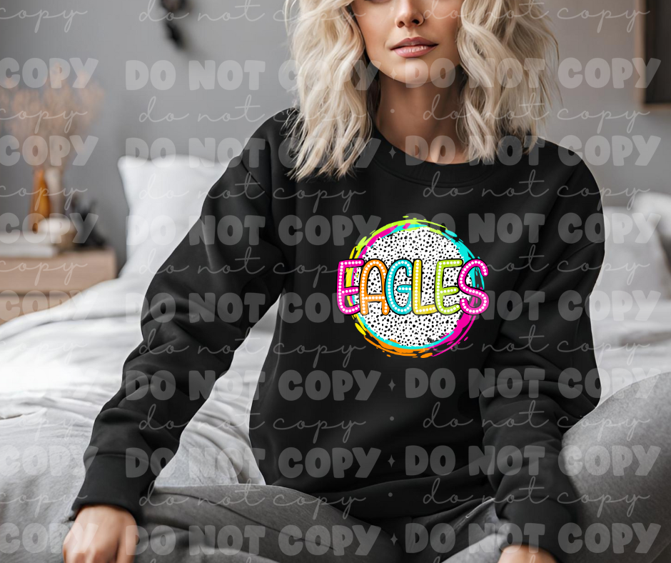 4531 Eagles circle dot mascot *DREAM TRANSFER*