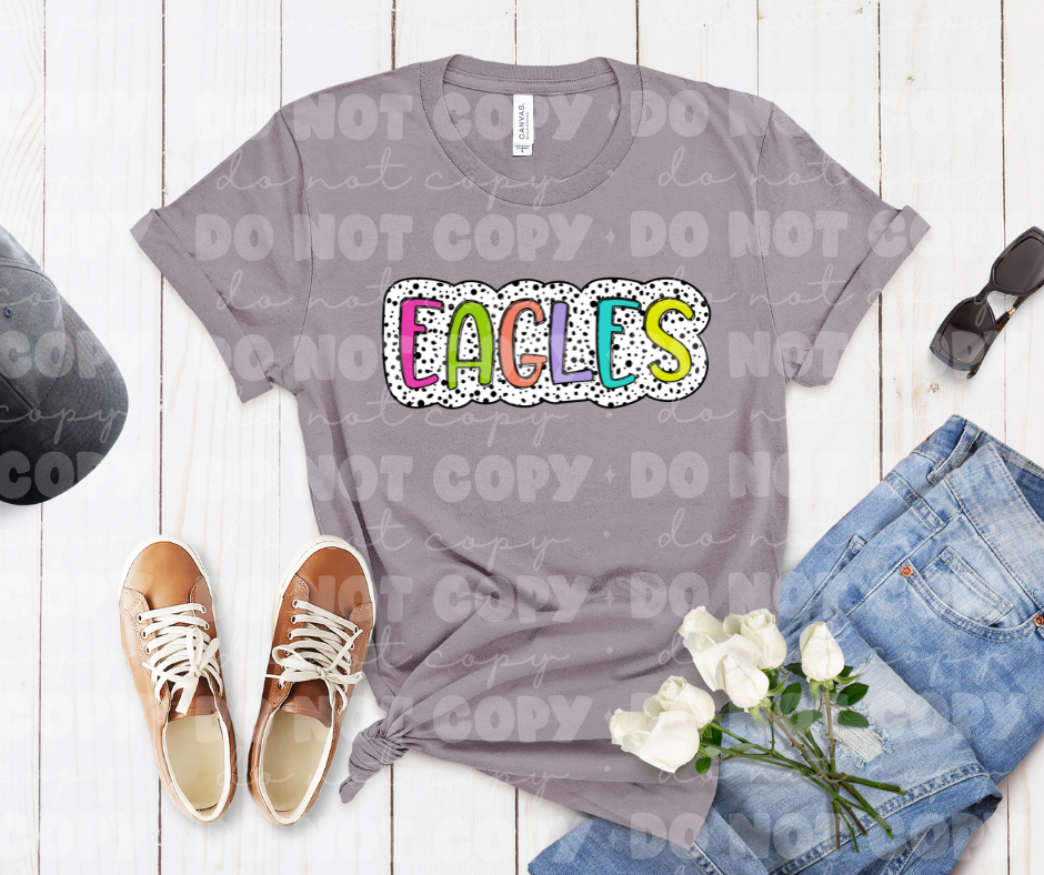 4565 Eagles Dots Background*DREAM TRANSFER*