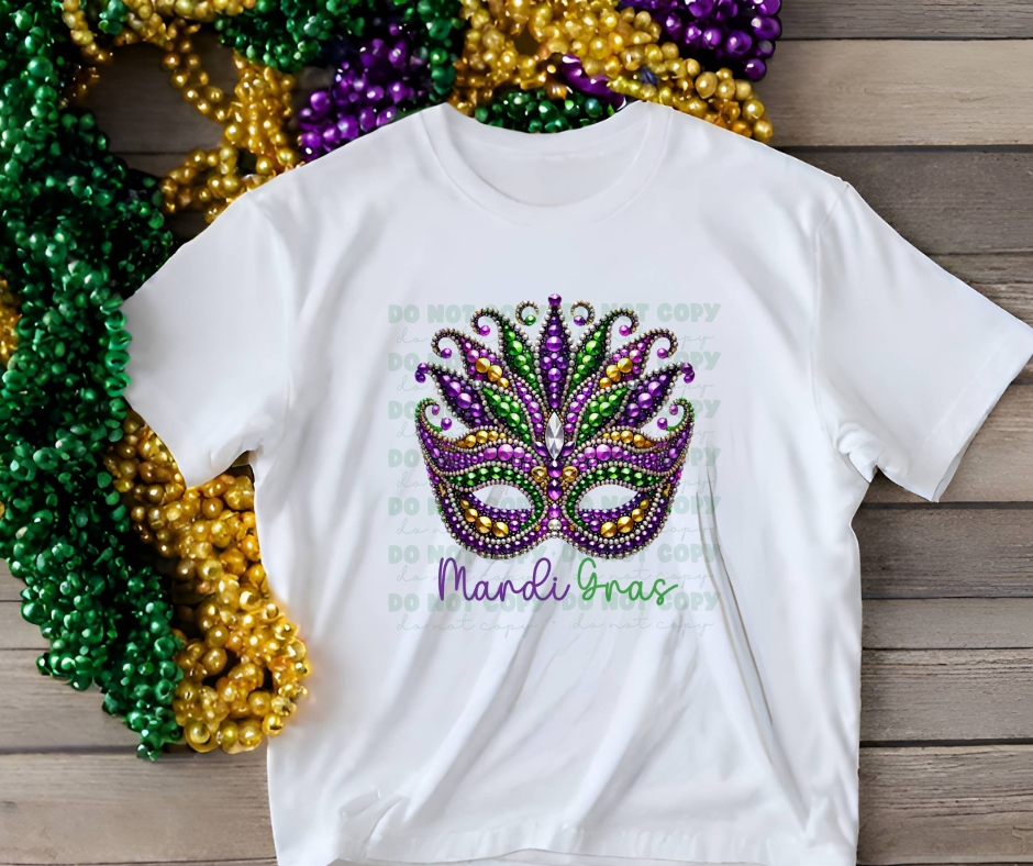 5032 - Mardi Gras Mask *DTF