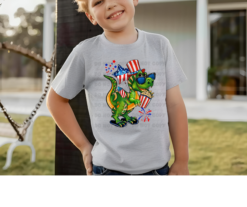 5984 - American Dinosaur *DTF Transfer