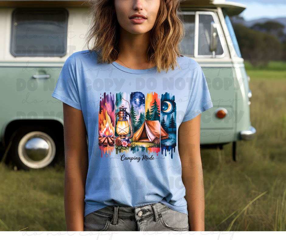 6077- Camping Mode *DTF Transfer